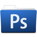 Adobe Photoshop Folder Icon 128x128 png